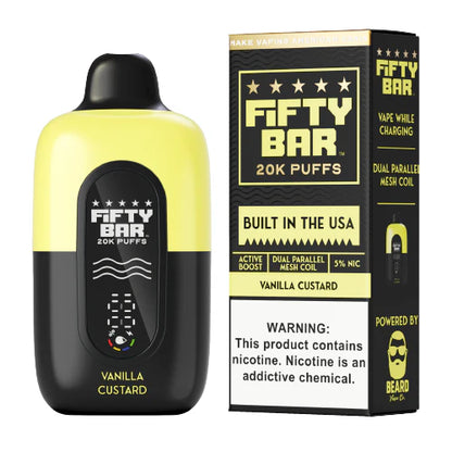 Fifty Bar 20K Black Series Vape