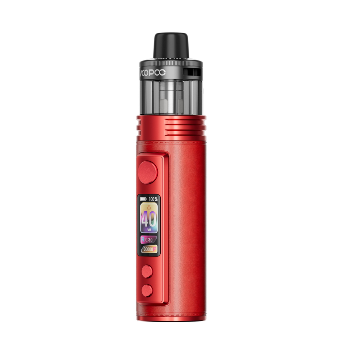 VooPoo Drag H40 Pro Vape Kit red