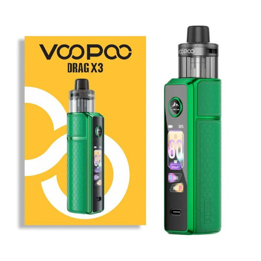 Voopoo Drag X3 Vape Kit green