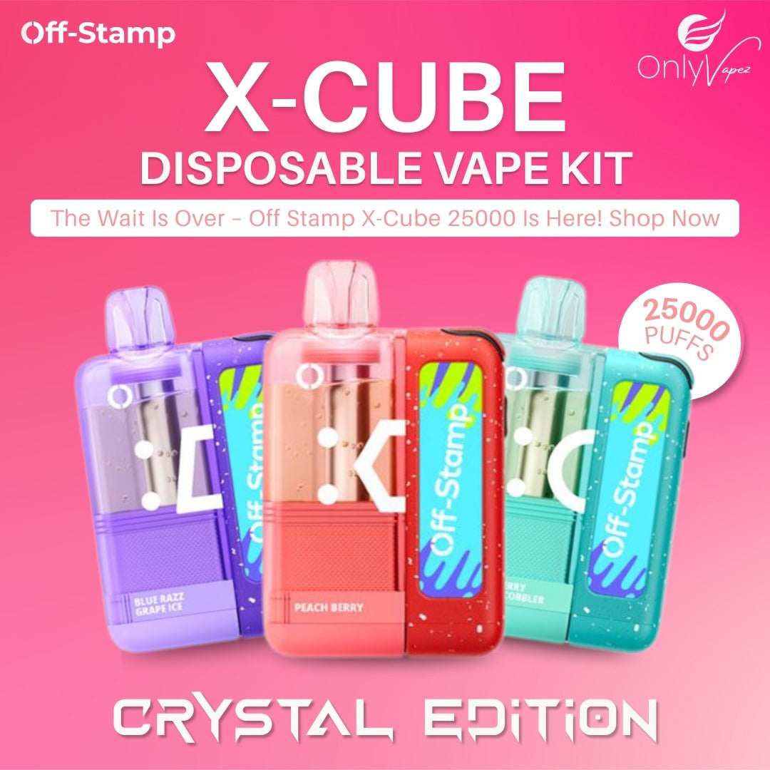 Off Stamp X-Cube Crystal Vape Kit only vapez