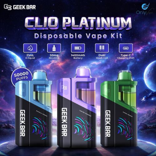 Geek Bar Clio Platinum | Only Vapez