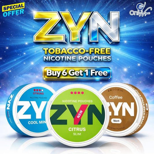 ZYN Nicotine Pouches only vapez