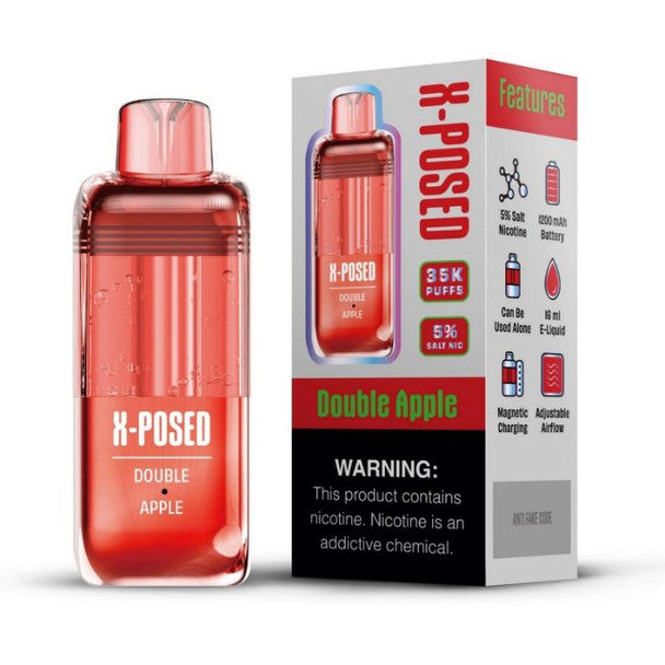 X-Posed 35K Disposable Pod apple only vapez