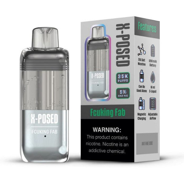 X-Posed 35K Disposable Pod fab only vapez