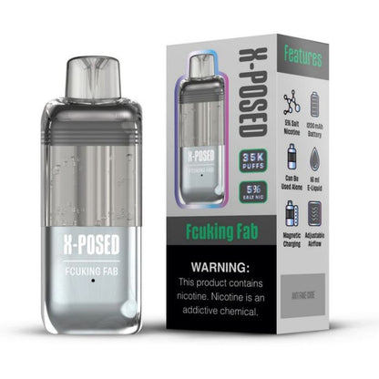 X-Posed 35K Disposable Pod fab only vapez