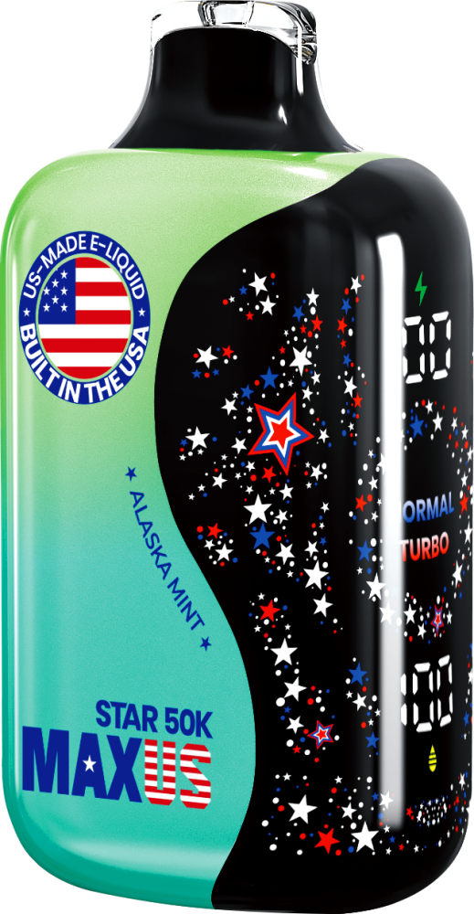 Maxus Star 50K Disposable Vape alaska mint only vapez