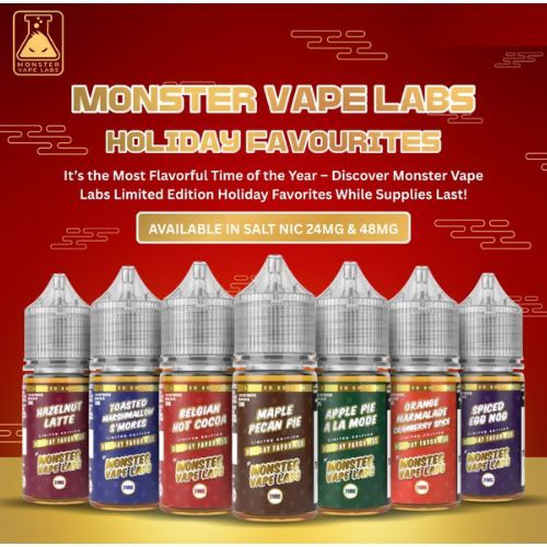Monster E Liquid Vape Labs Holiday