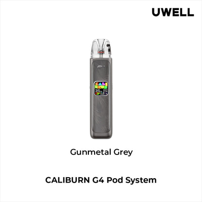 UWELL Caliburn G4 Pod System grey only vapez