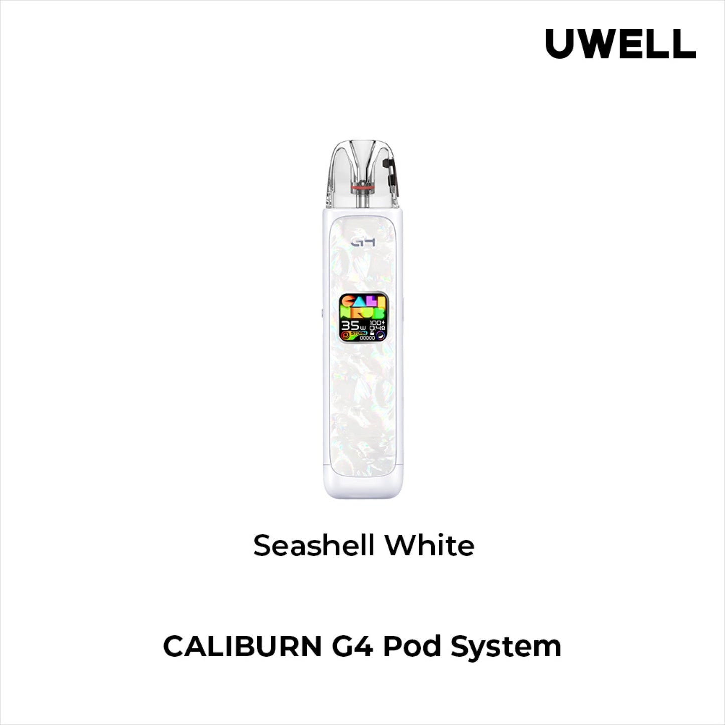 UWELL Caliburn G4 Pod System white only vapez