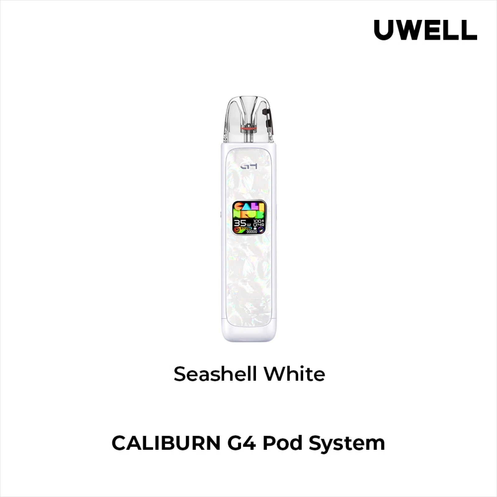UWELL Caliburn G4 Pod System white only vapez