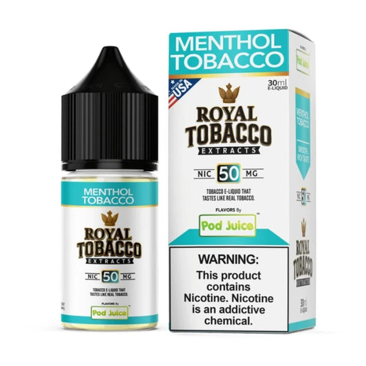 Royal Tobacco Extract Nicotine Salts by Pod Juice