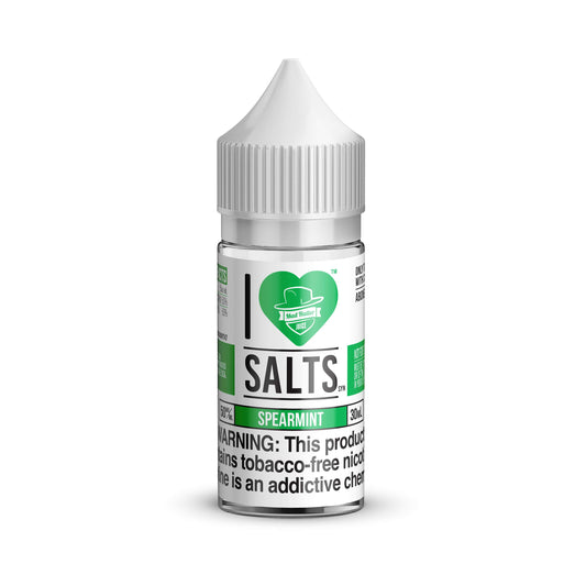 I Love Salts Nicotine Salts spearmint only vapez