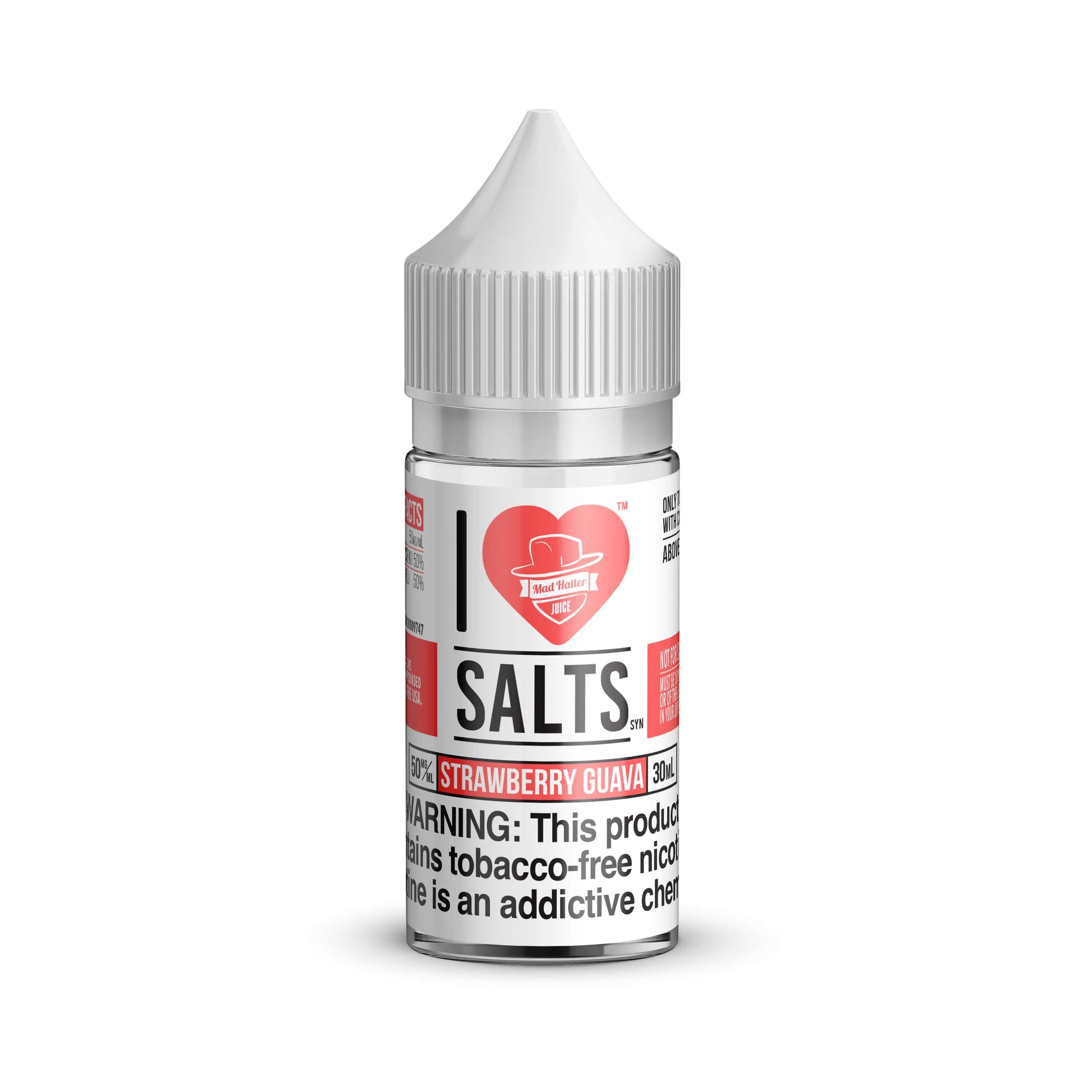I Love Salts Nicotine Salts guava only vapez