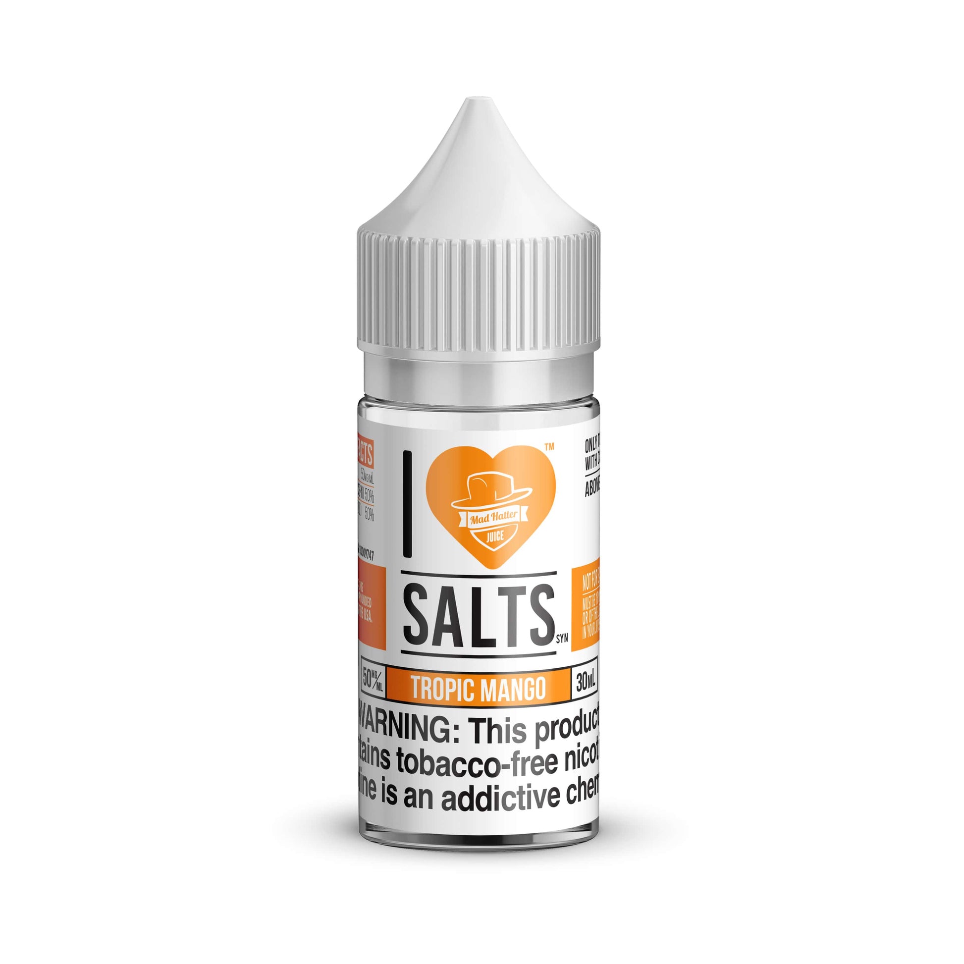 I Love Salts Nicotine Salts mango only vapez