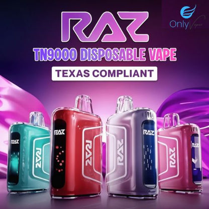RAZ TN9000 Vape Texas Compliant ONLY VAPEZ 