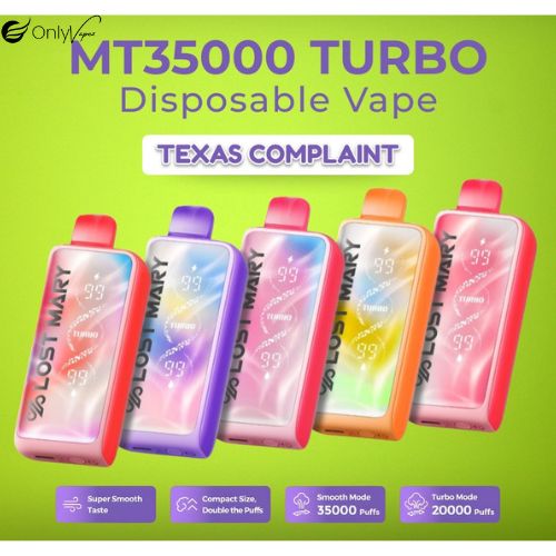 Lost Mary Vape MT35000 Turbo Texas Compliant only vapez