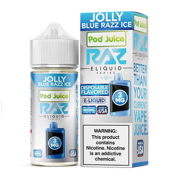 Pod Juice X Raz E-Liquids razz