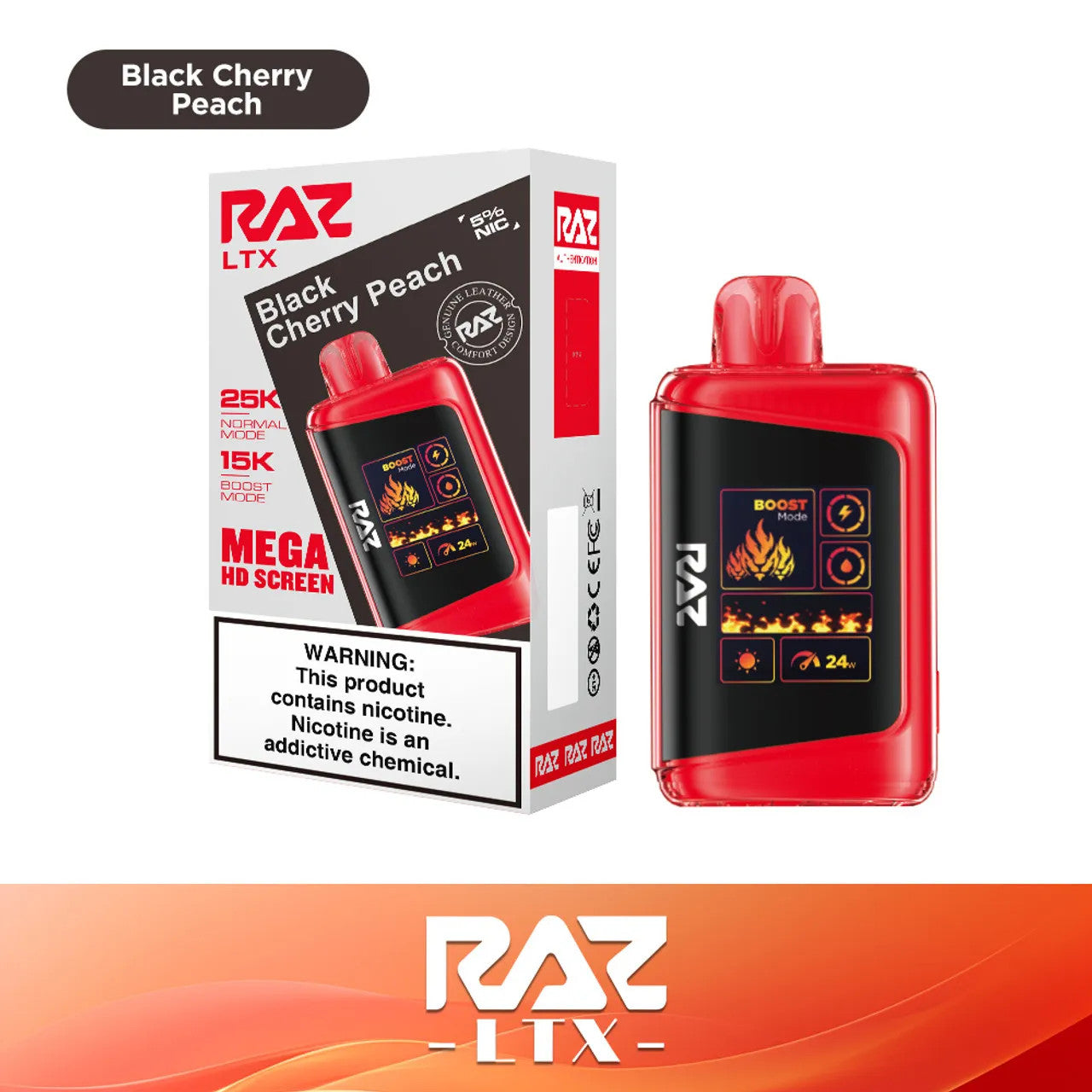 RAZ LTX DC25000 Disposable Vape 25K Puffs - Image 3