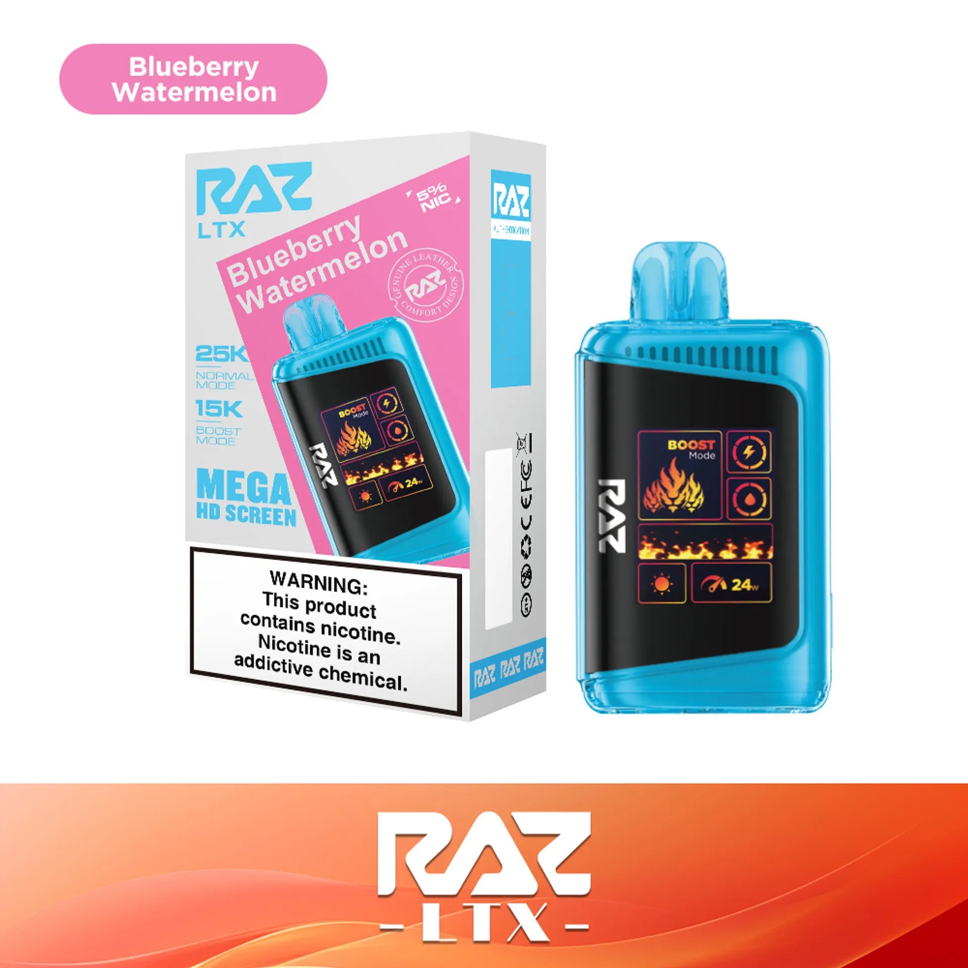 RAZ LTX DC25000 Disposable Vape 25K Puffs - Image 4