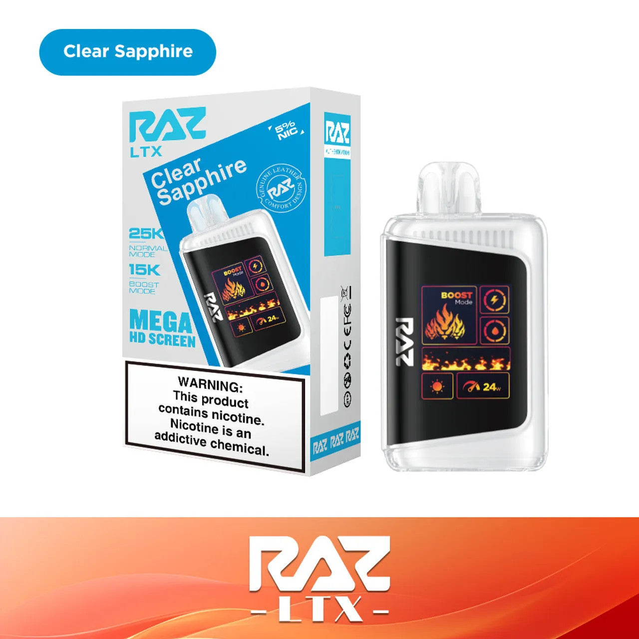 RAZ LTX DC25000 Disposable Vape 25K Puffs - Image 7