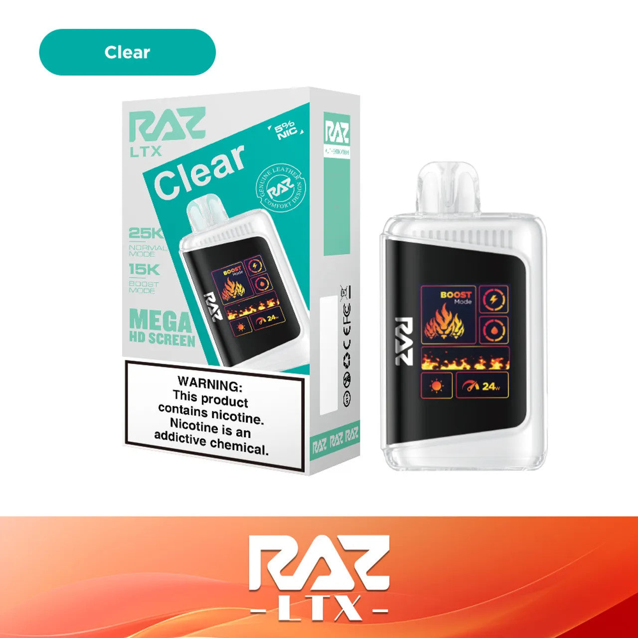 RAZ LTX DC25000 Disposable Vape 25K Puffs - Image 6