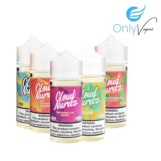 Cloud Nurdz E-liquids all only vapez