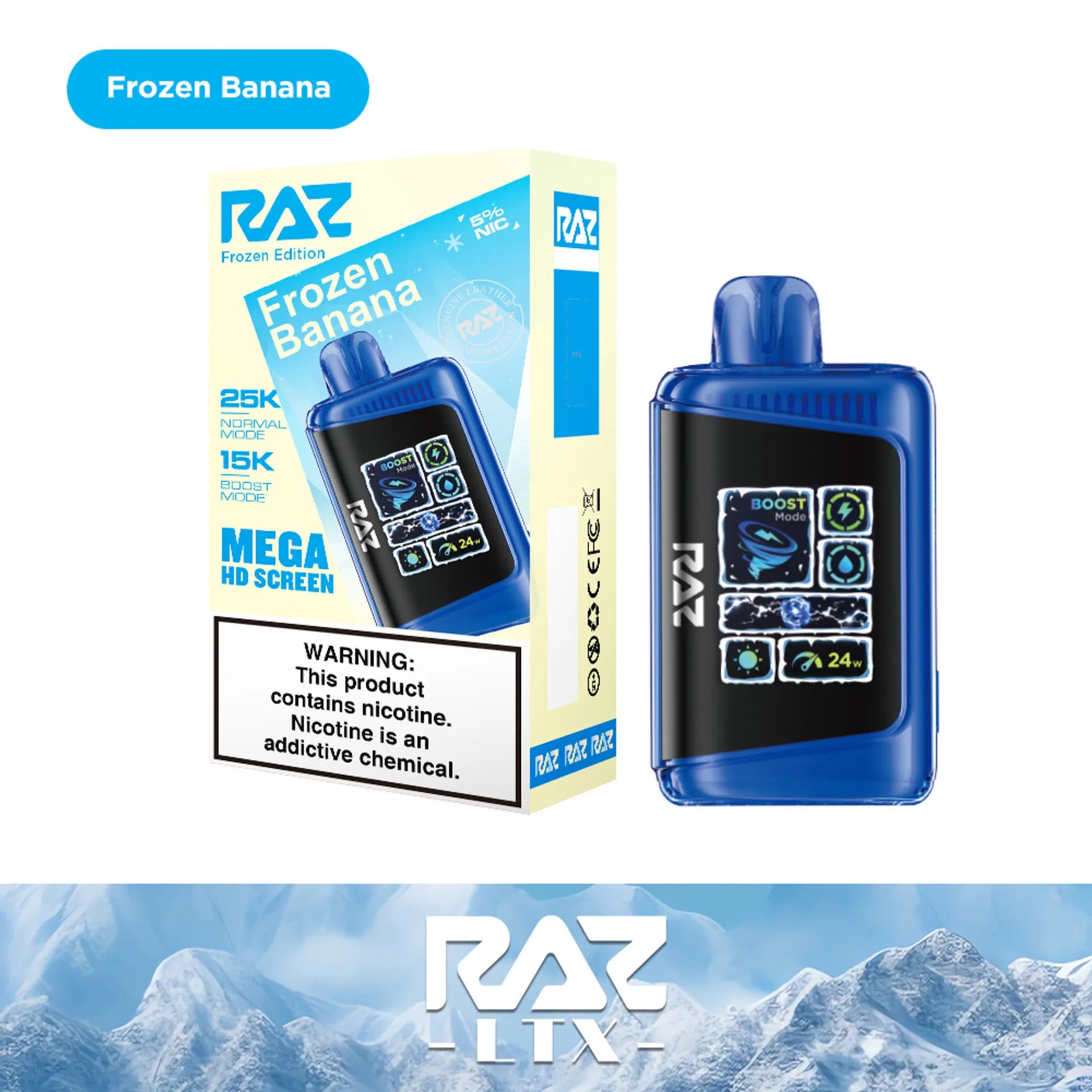 RAZ LTX DC25000 Disposable Vape 25K Puffs - Image 9