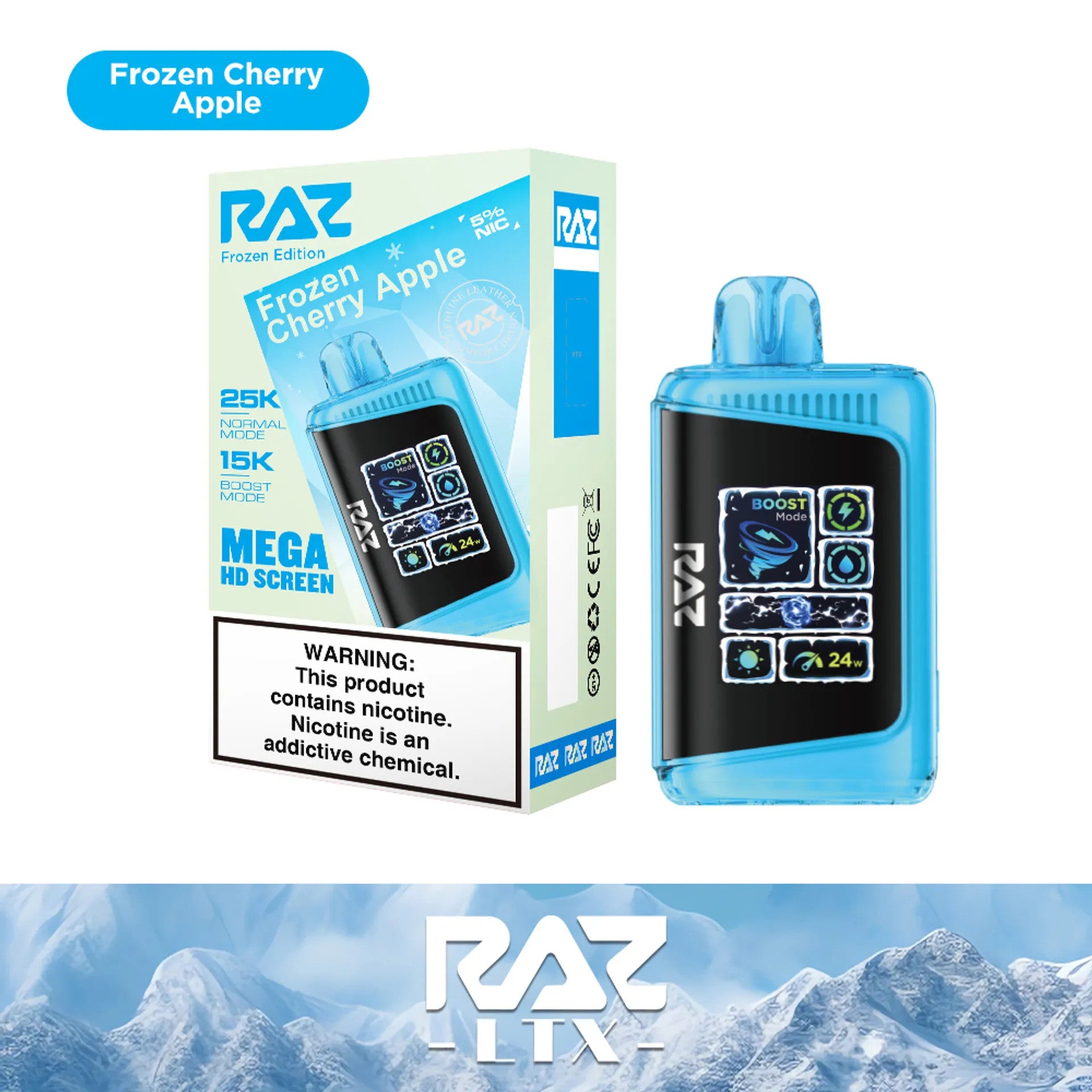RAZ LTX DC25000 Disposable Vape 25K Puffs - Image 10