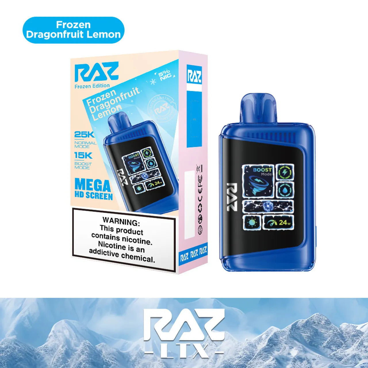 RAZ LTX DC25000 Disposable Vape 25K Puffs - Image 11