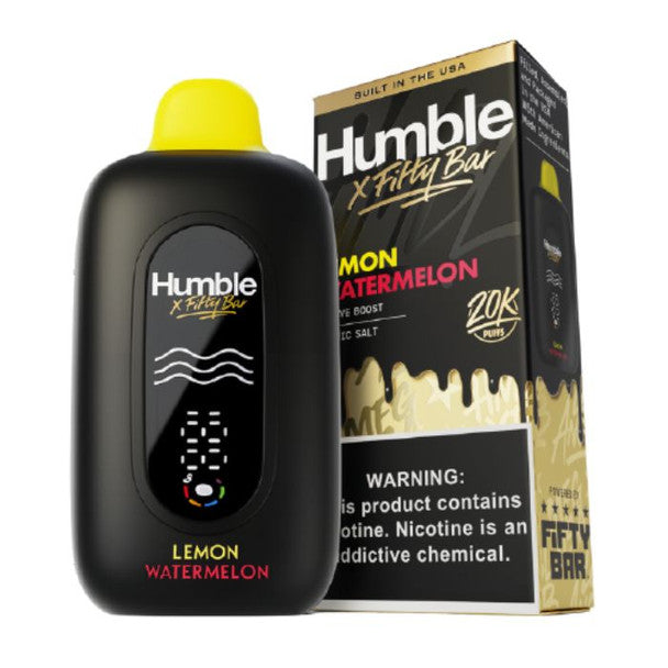 Humble x Fifty Bar 20K Vape watermelon only vapez