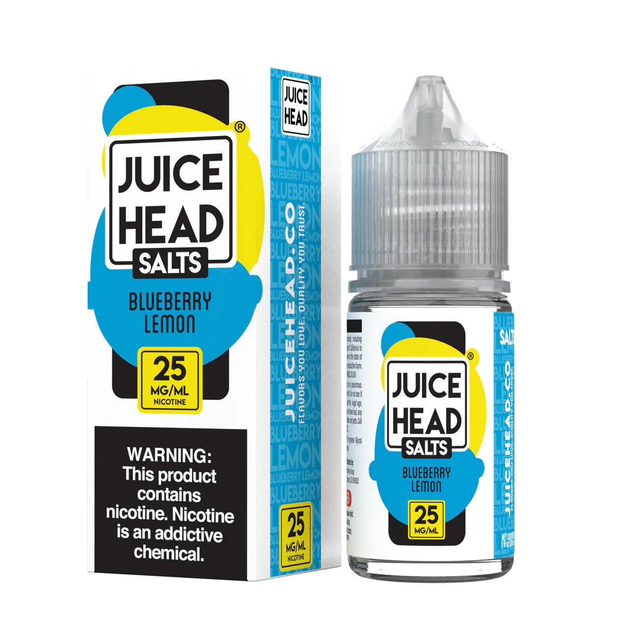 Juice Head Nicotine Salts lemon only vapez