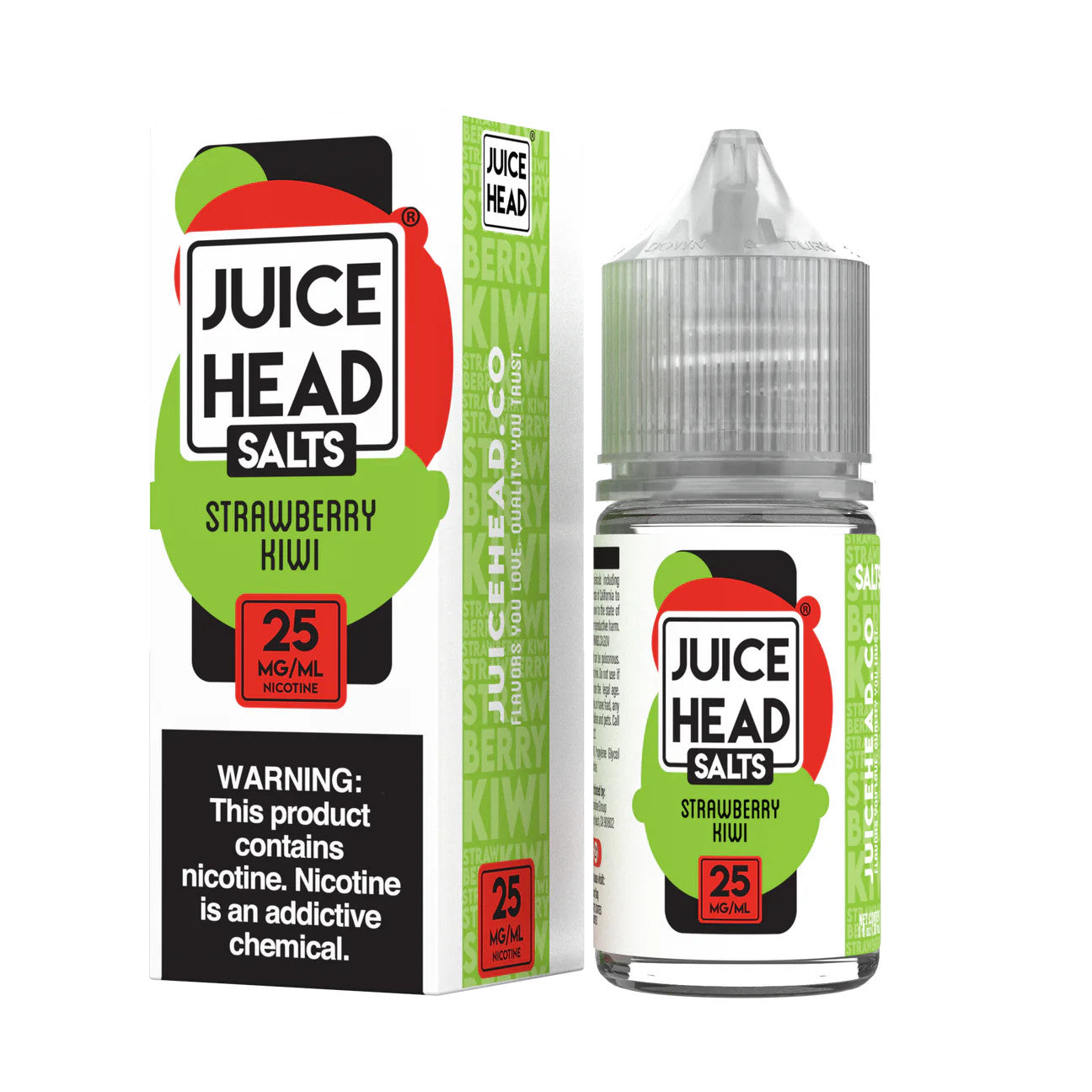Juice Head Nicotine Salts only vapez kiwi