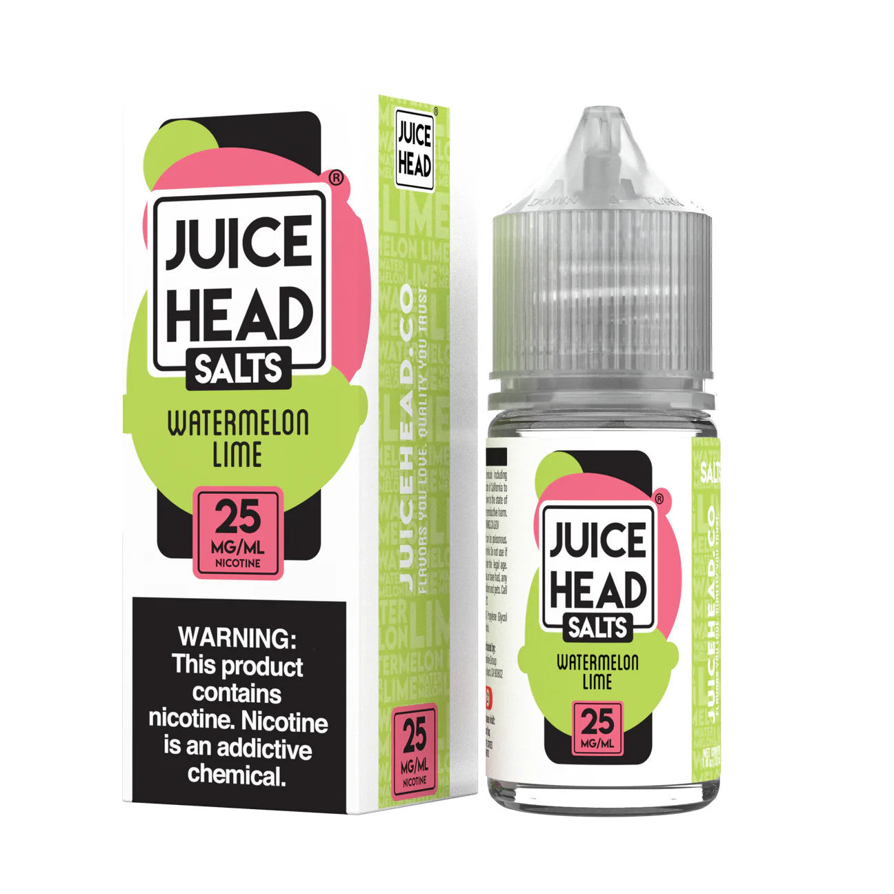 Juice Head Nicotine Salts lime only vapez