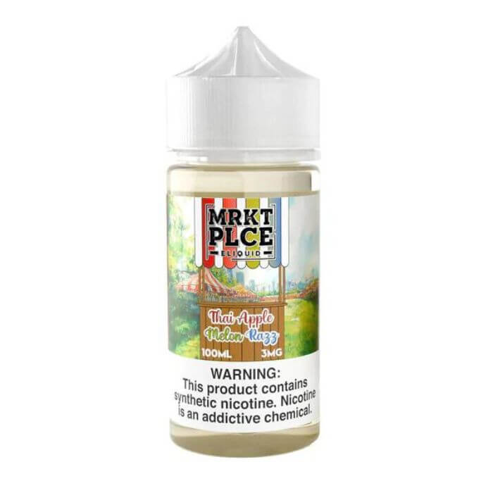 MRKT PLCE E-liquids apple only vapez