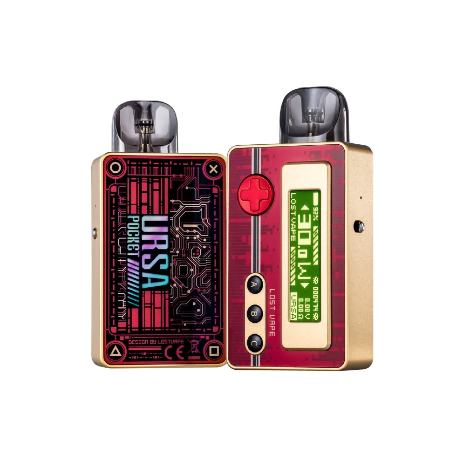 Lost Vape Ursa Pocket Pod System red only vapez