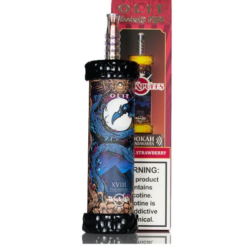 Olit Hookalit Plus 100K Disposable Vape strawberry oli only vapez