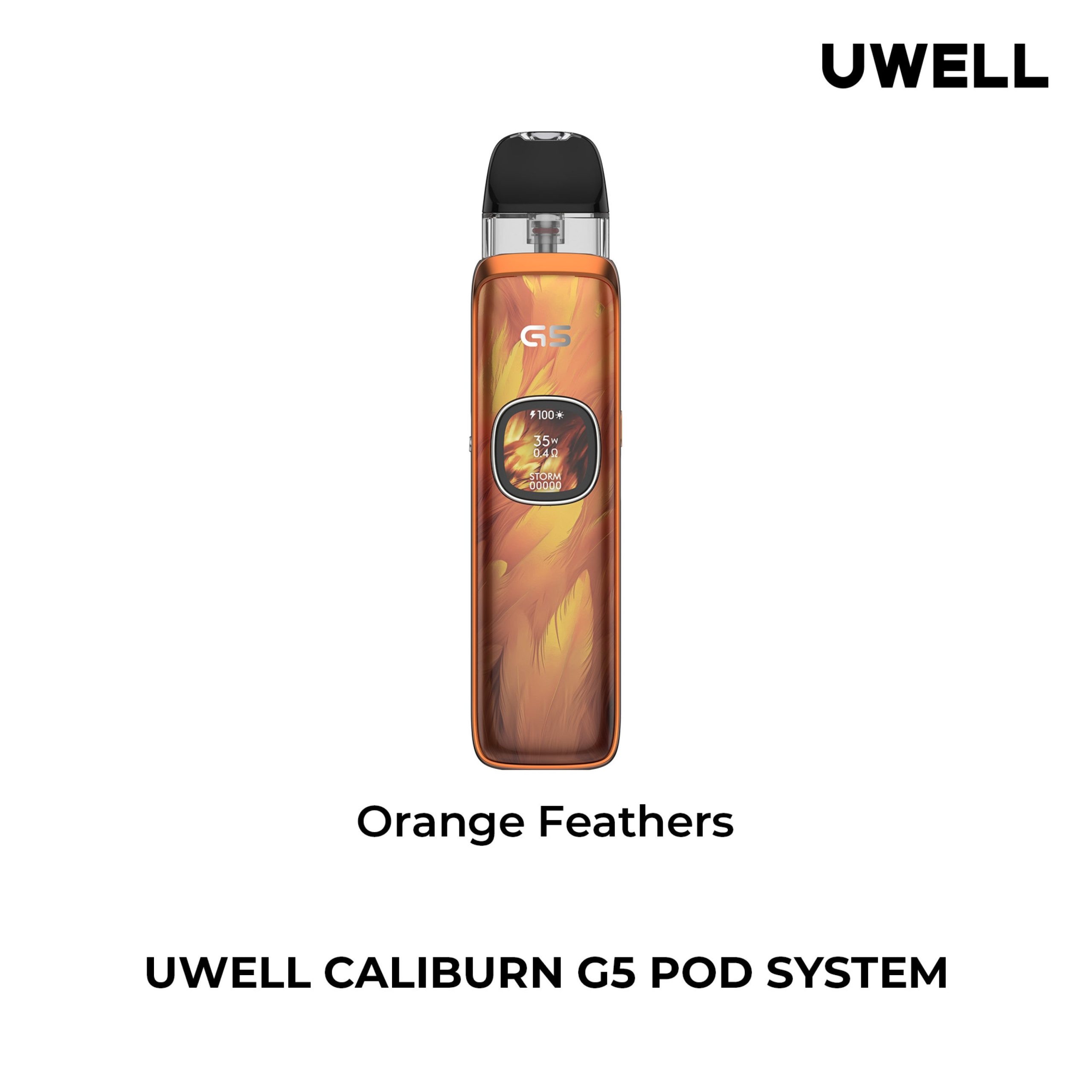 Uwell Caliburn G5 Pod System orange only vapez