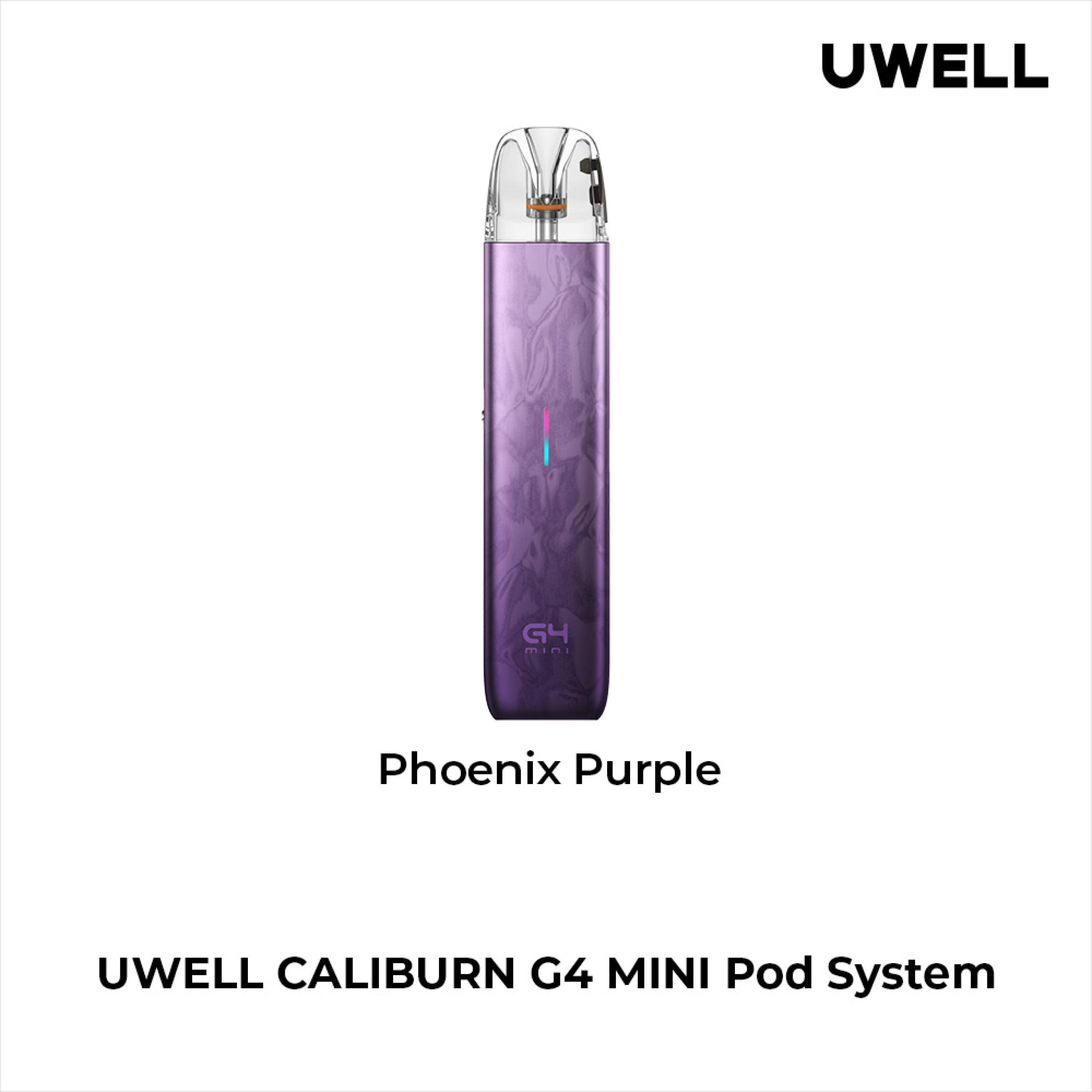 UWELL Mini Caliburn G4 Pod System purple only vapez