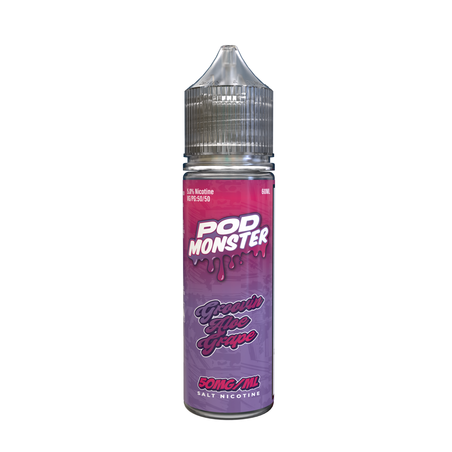 Pod Monster Nicotine Salts Aloe Grape