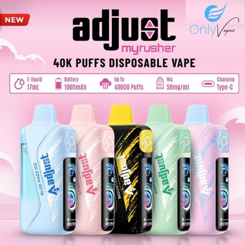 Adjust MyRusher 40K Vape only vapez