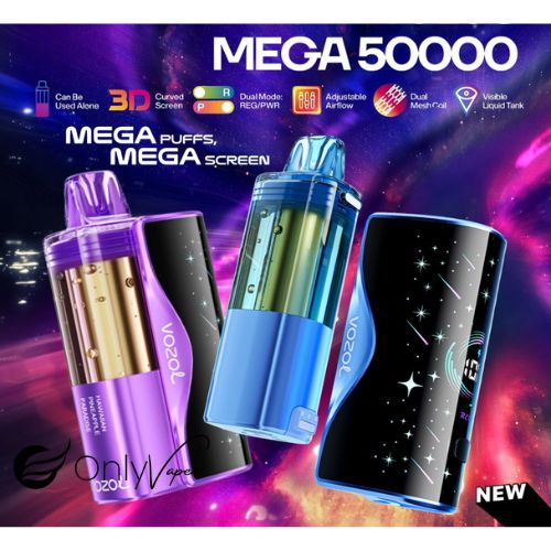 Vozol Mega 50k Vape Kit all only vapez